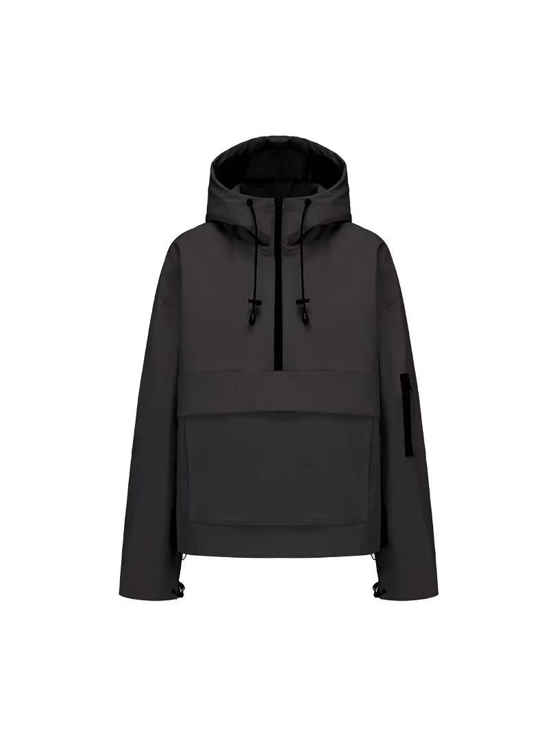 Hooded Zipper Jacket