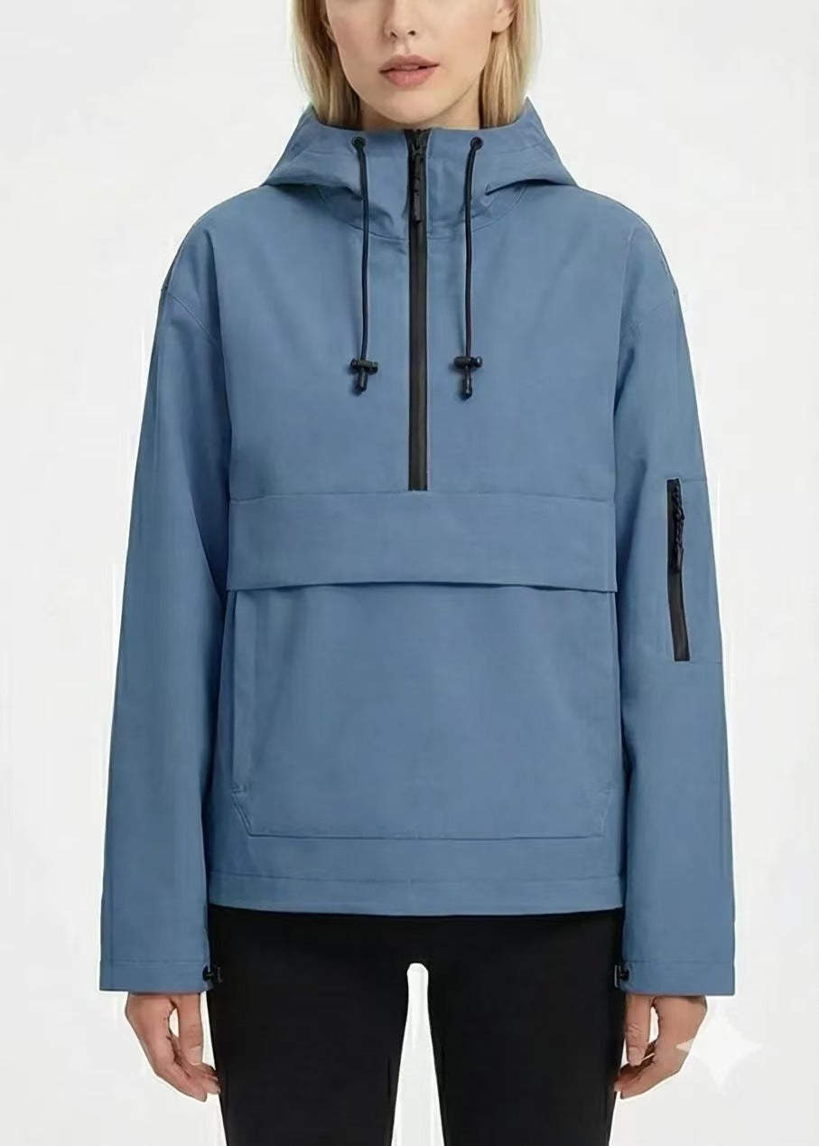 Hooded Zipper Jacket
