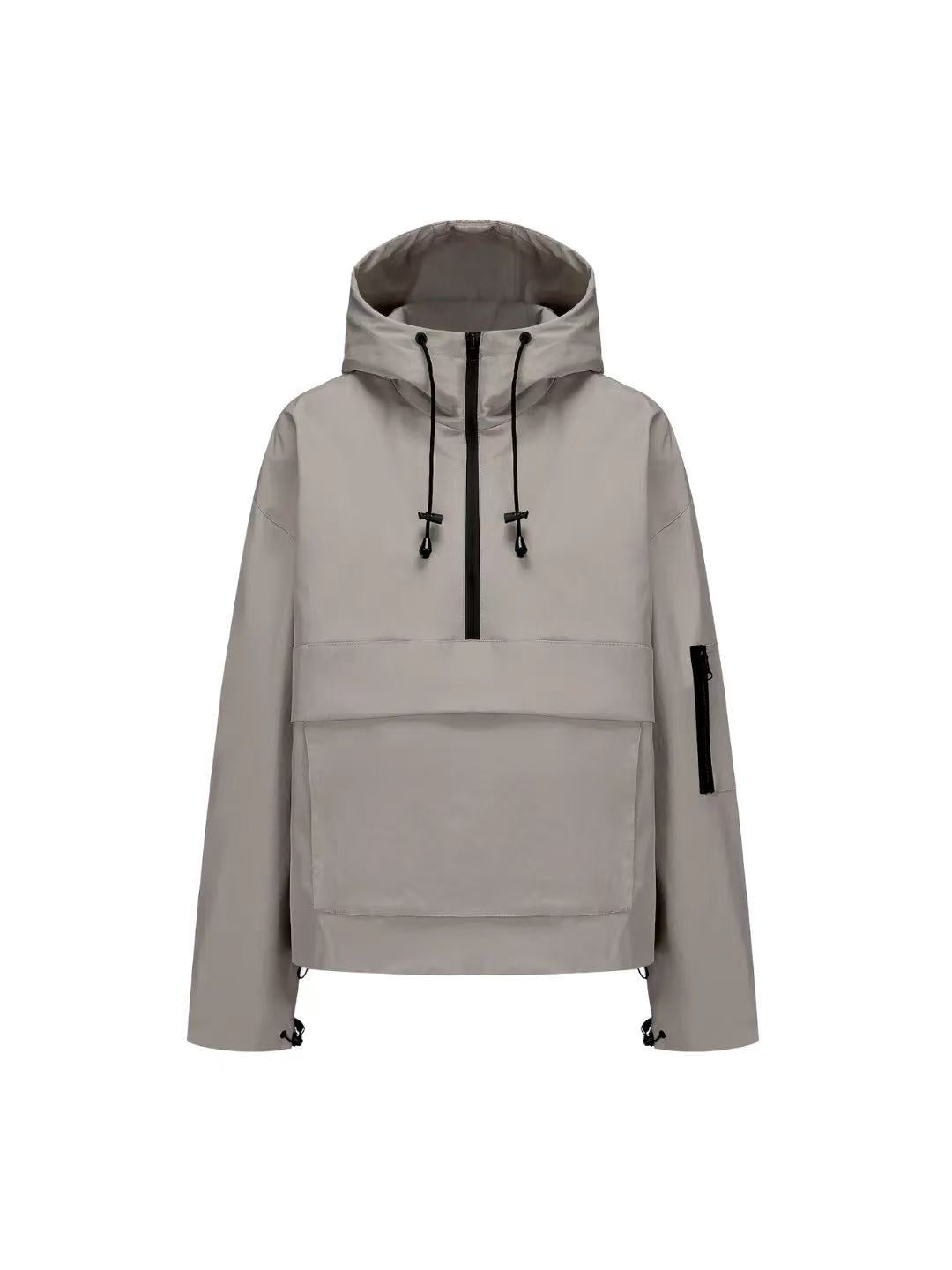 Hooded Zipper Jacket