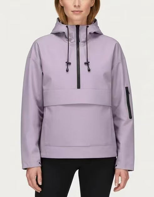 Hooded Zipper Jacket