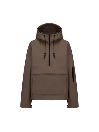 Hooded Zipper Jacket