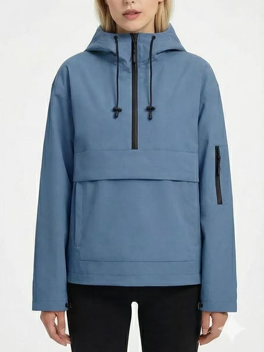 Hooded Zipper Jacket