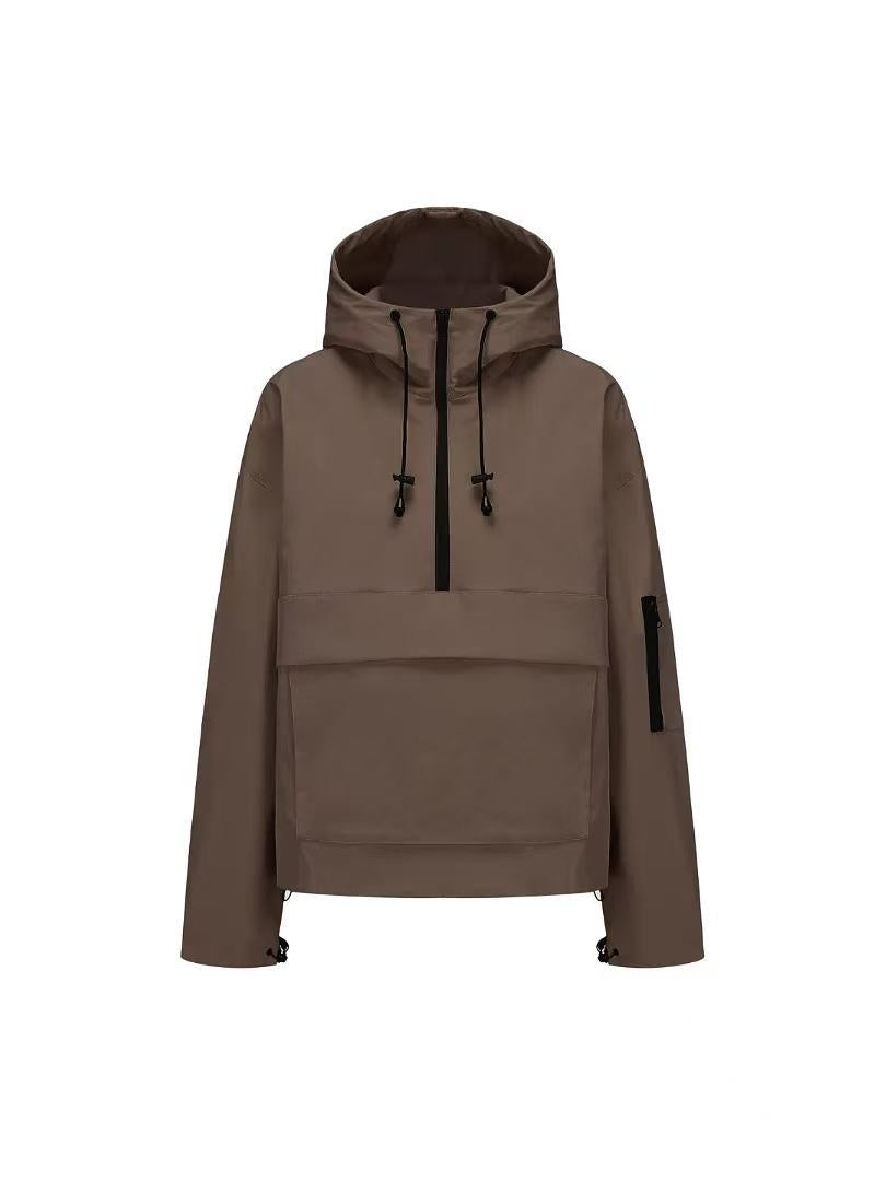 Hooded Zipper Jacket