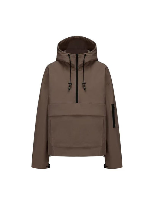 Hooded Zipper Jacket