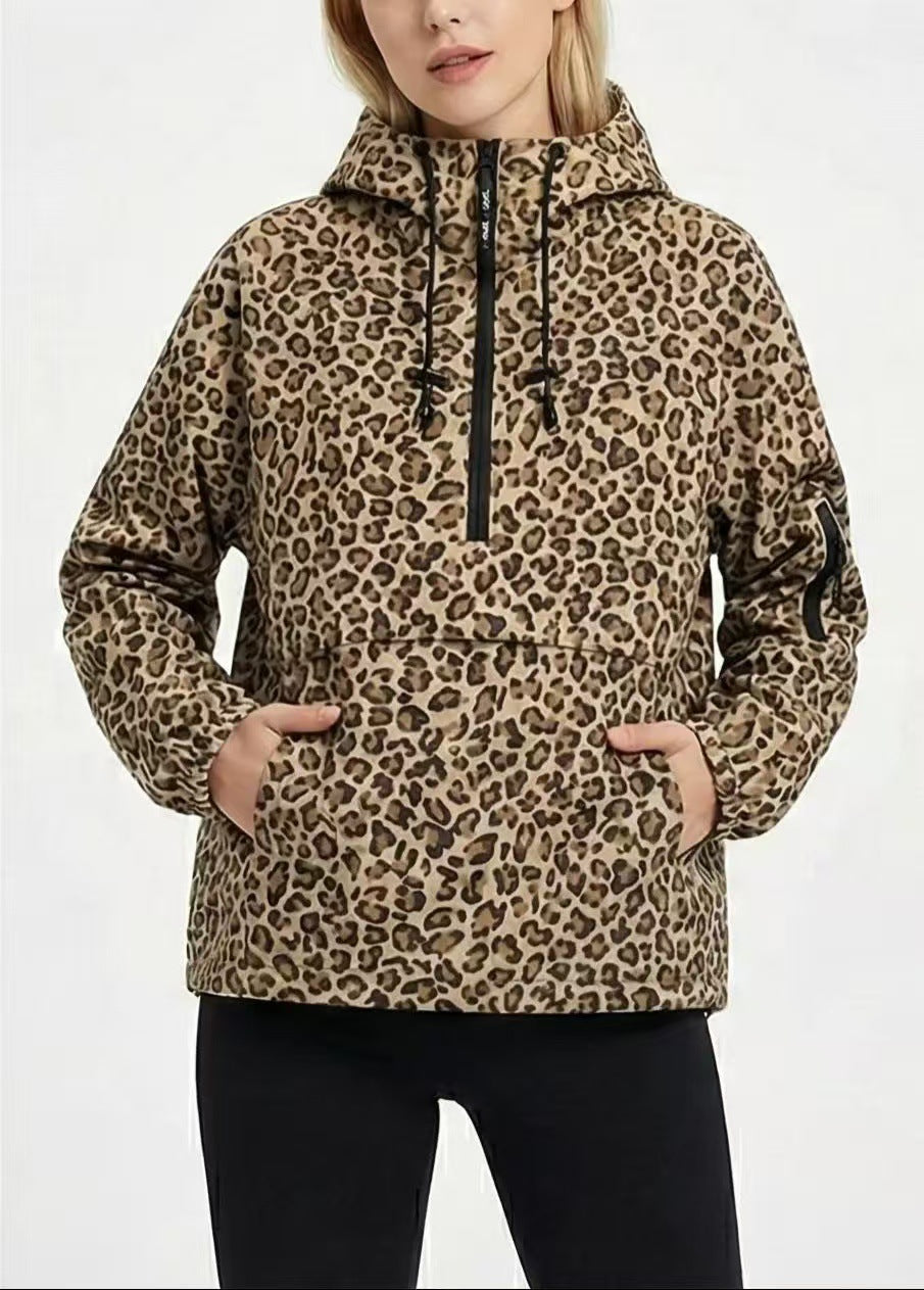 Hooded Zipper Jacket