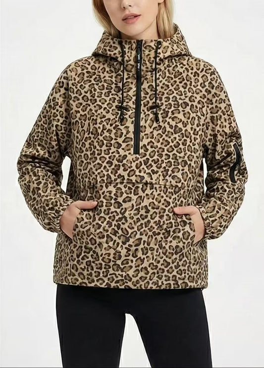 Hooded Zipper Jacket