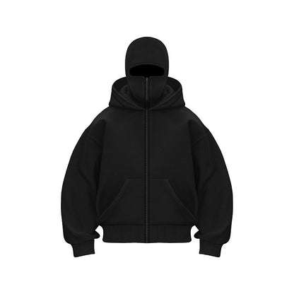 Hooded Zipper Sweatshirt for Men and Women