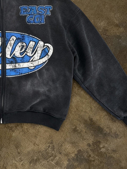 Hooded Zipper Sweatshirt