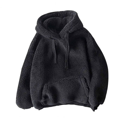 Hoodie Solid Colo