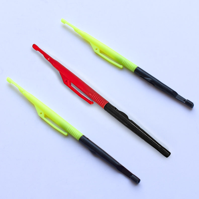 Hook Hook remover, baiting needle, detaching device