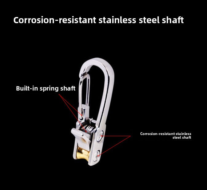 Hook rope fastening tool