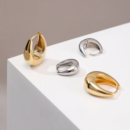 hoop earrings