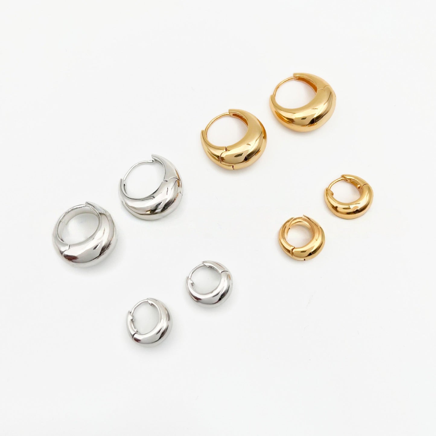 hoop earrings