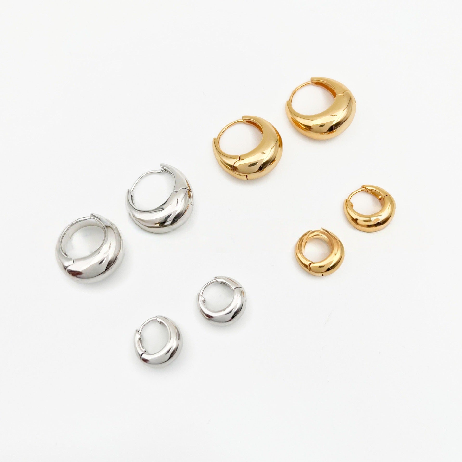 hoop earrings