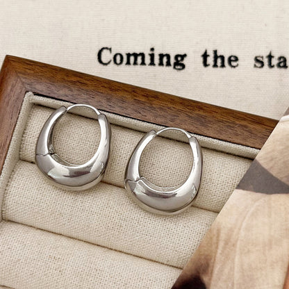 hoop earrings