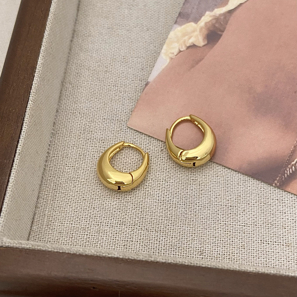 hoop earrings