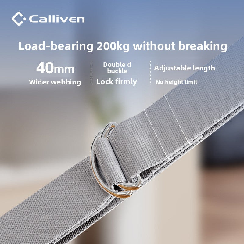 Horizontal bar pull-up booster belt adjustable training auxiliary belt elastic belt men's and women's indoor home fitness equipment
