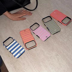 Pink Cream Horizontal Stripe G625