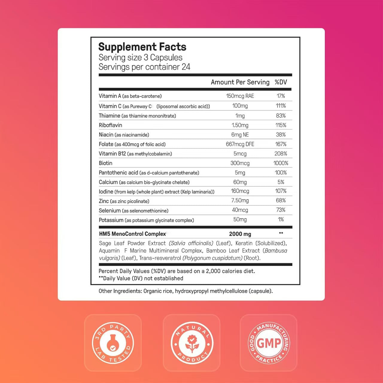 Hormone Balance Supplement