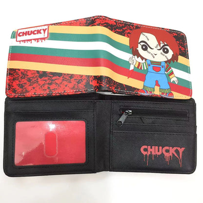 Horror Movie Ghost Baby Silicone Wallet