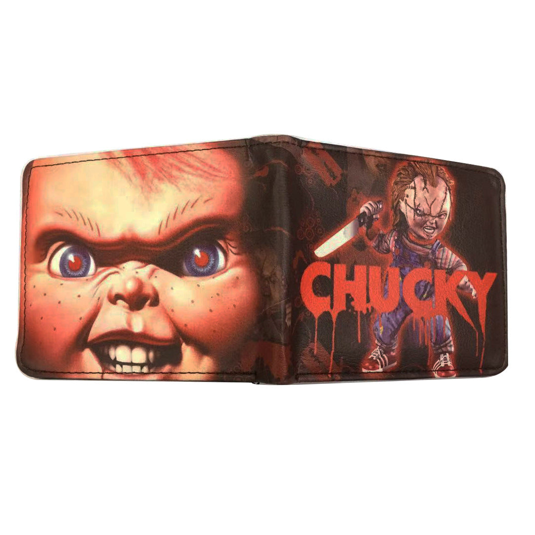 Horror Movie Ghost Baby Silicone Wallet