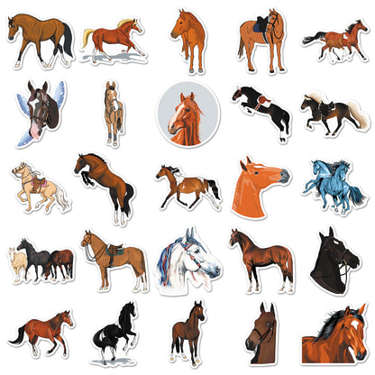 Horse Graffiti Vinyl Stickers for Personalization