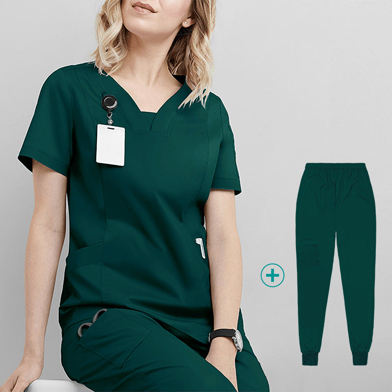 Hospital operating room hand-washing gown set