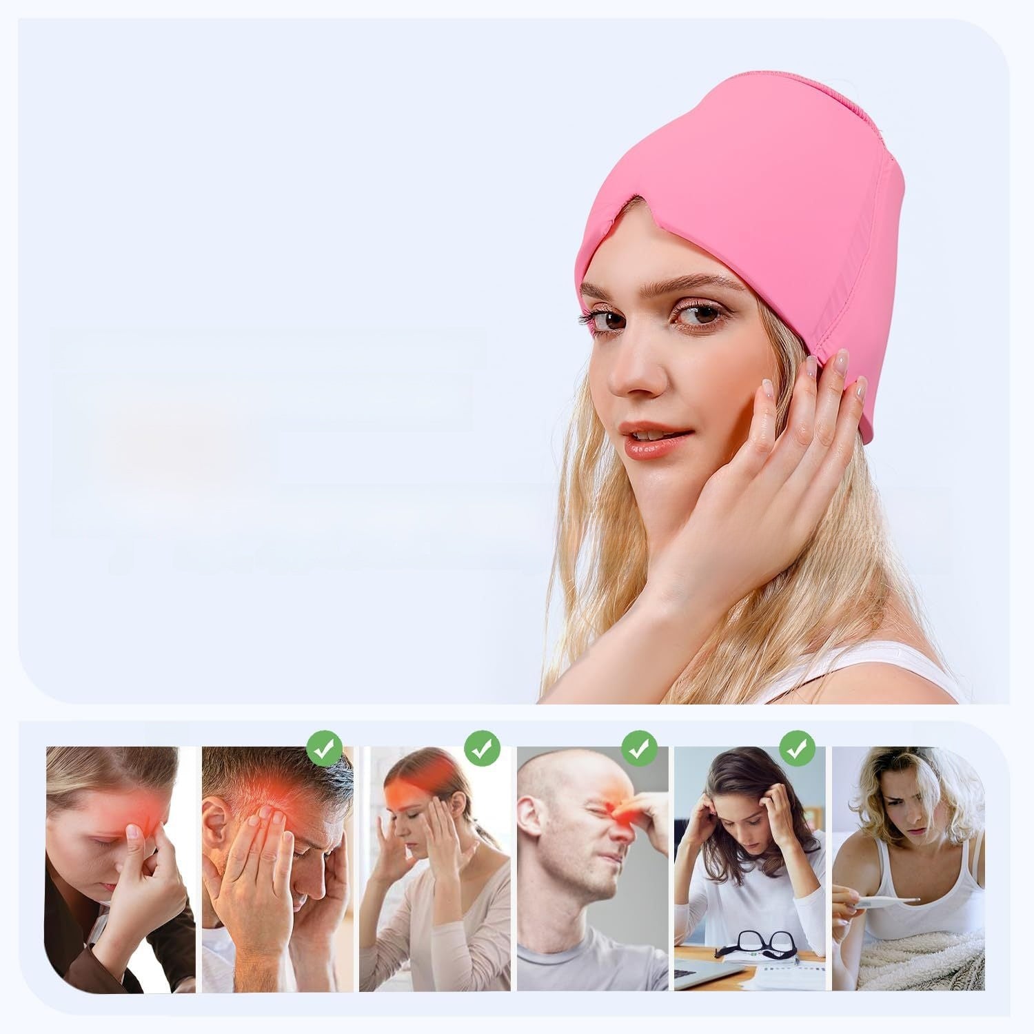 Hot Cold Compress Gel Eye Mask