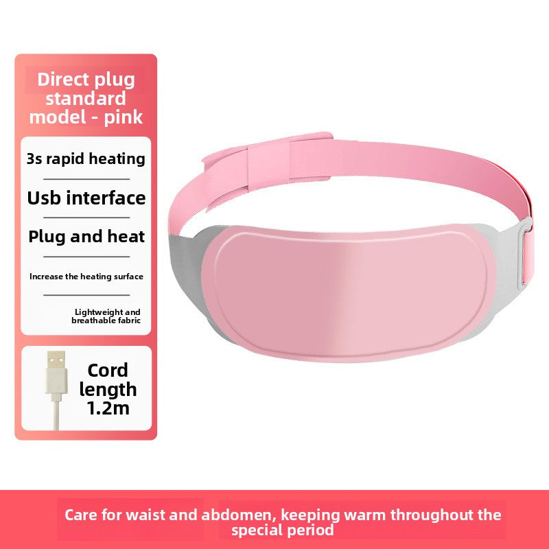 Hot compress massage device