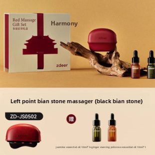 Hot compress massage scraping board massager