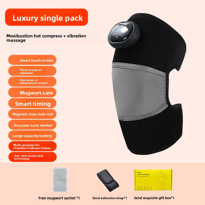 Hot compress massager