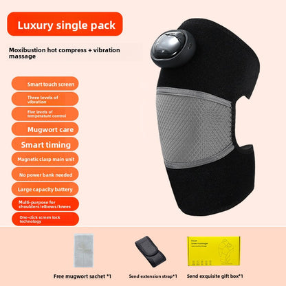 Hot compress massager