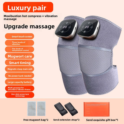 Hot compress massager