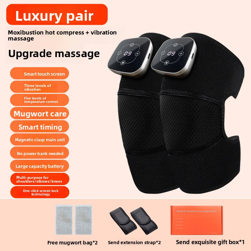 Hot compress massager