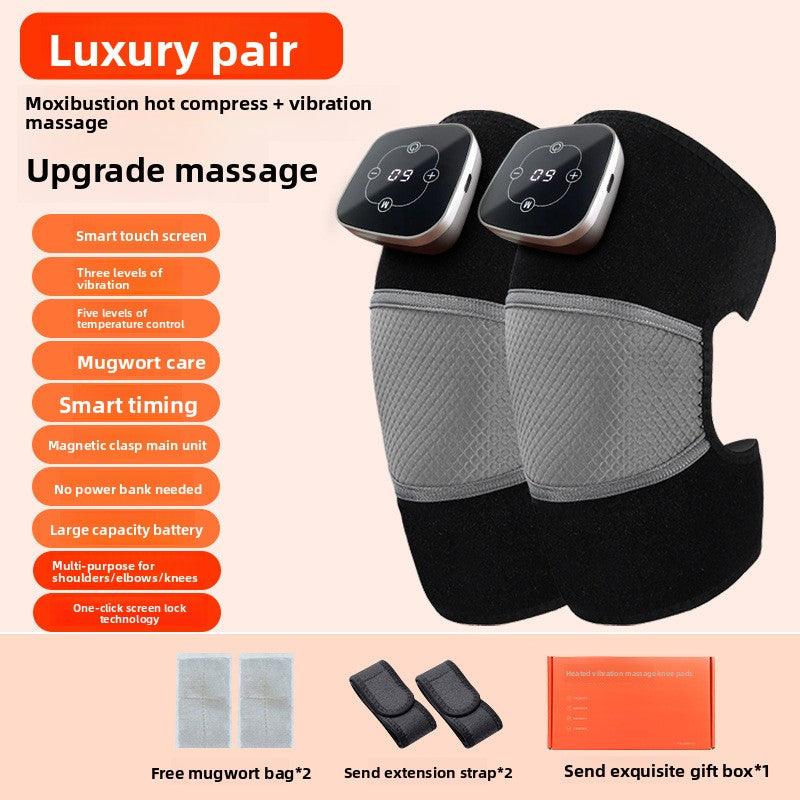 Hot compress massager