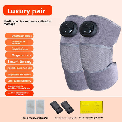 Hot compress massager