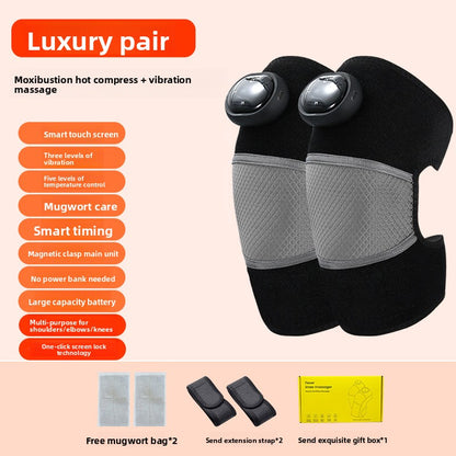 Hot compress massager