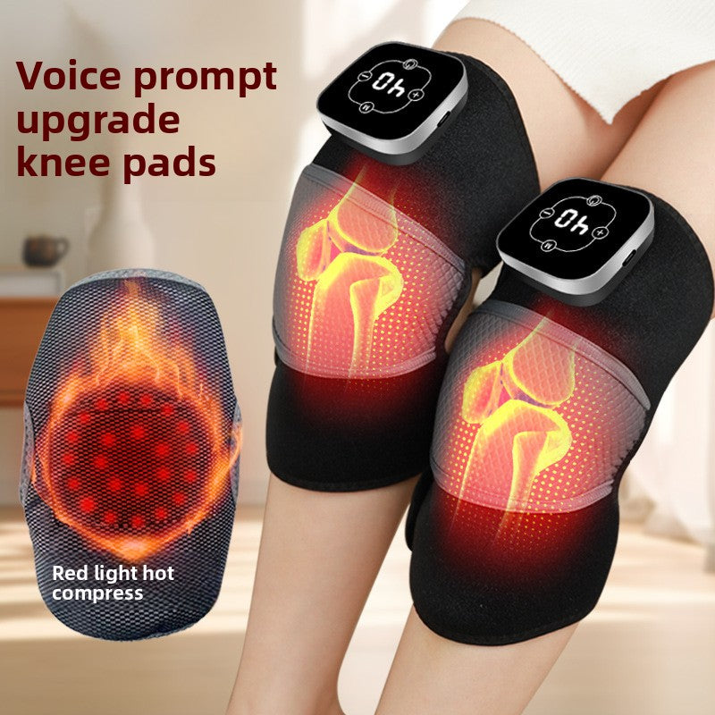 Hot compress massager