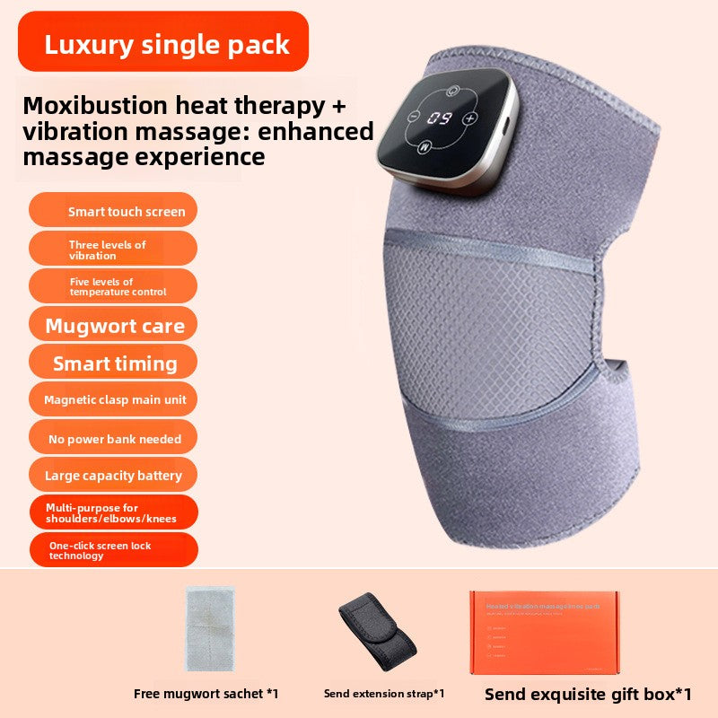 Hot compress massager