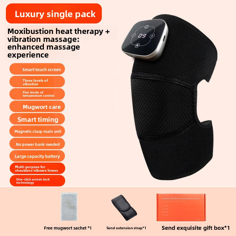 Hot compress massager