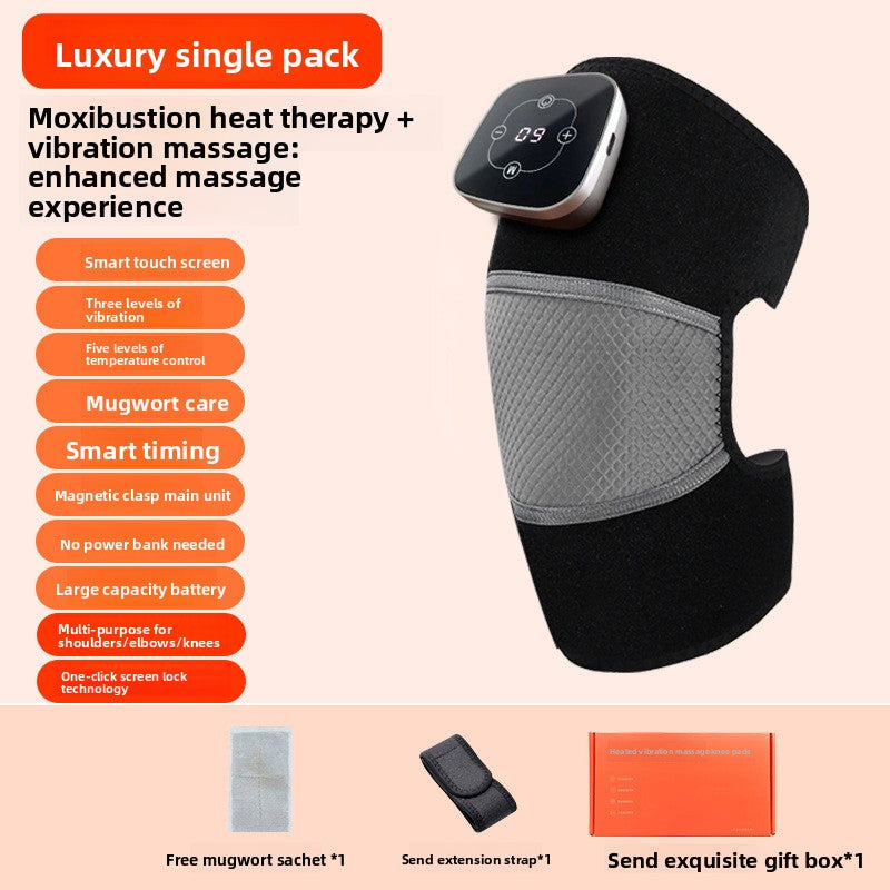 Hot compress massager