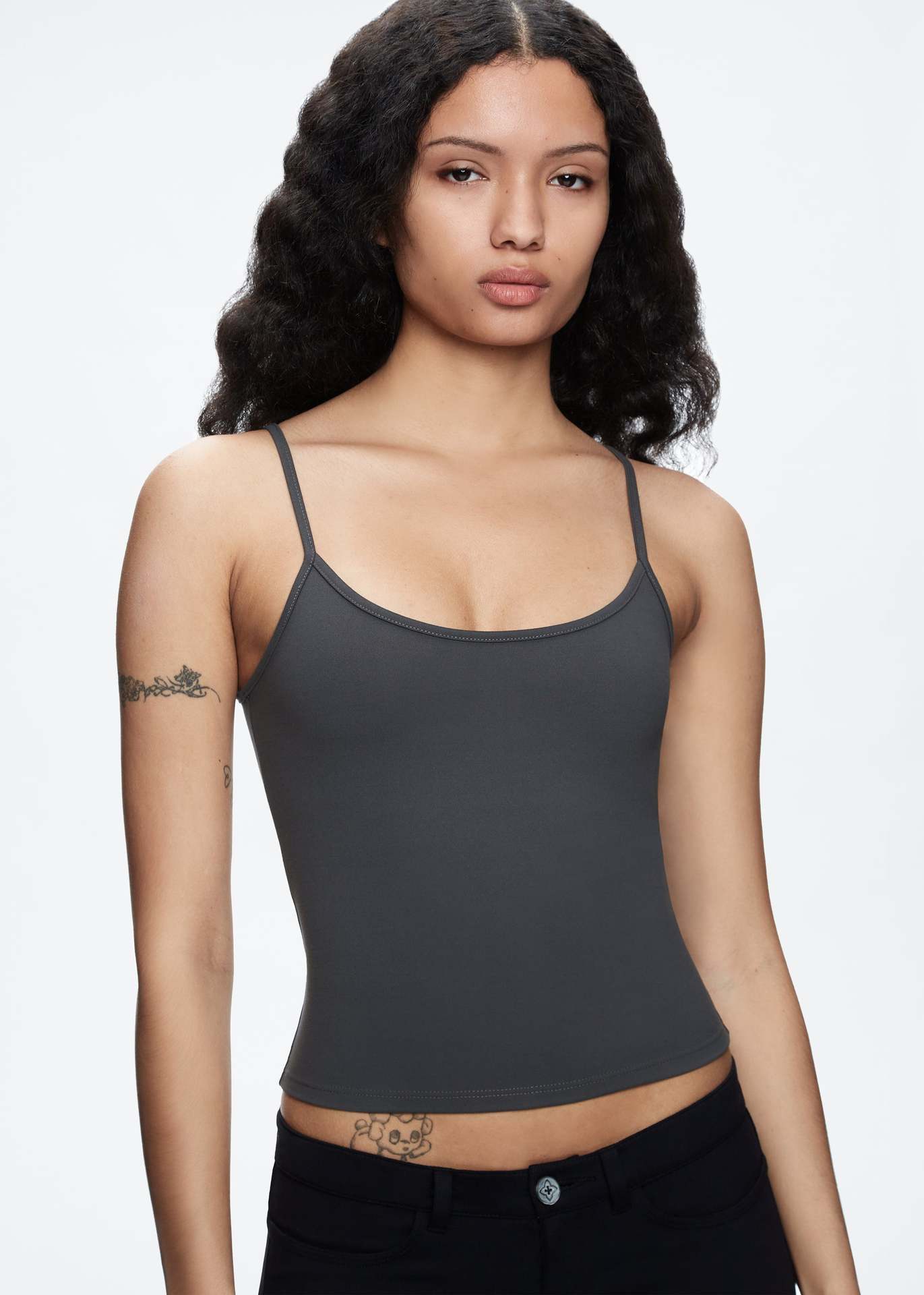 Hot Girl elastic mini halter top