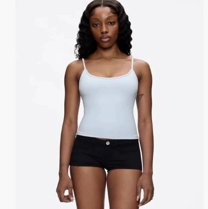 Hot Girl elastic mini halter top