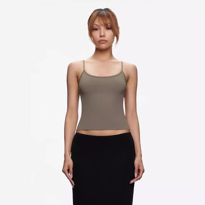 Hot Girl elastic mini halter top