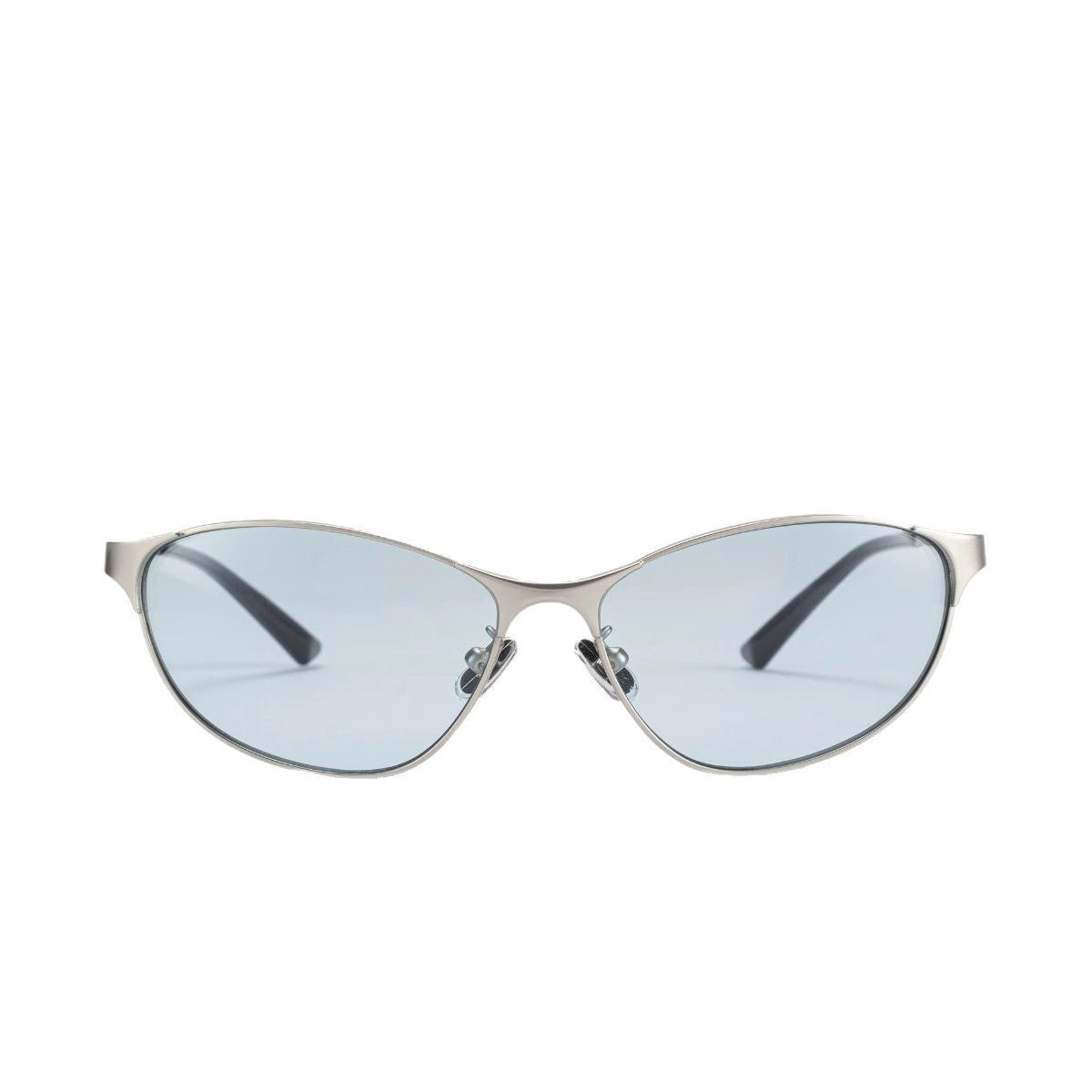 Hot Girl Metal Cat-Eyed Sunglasses