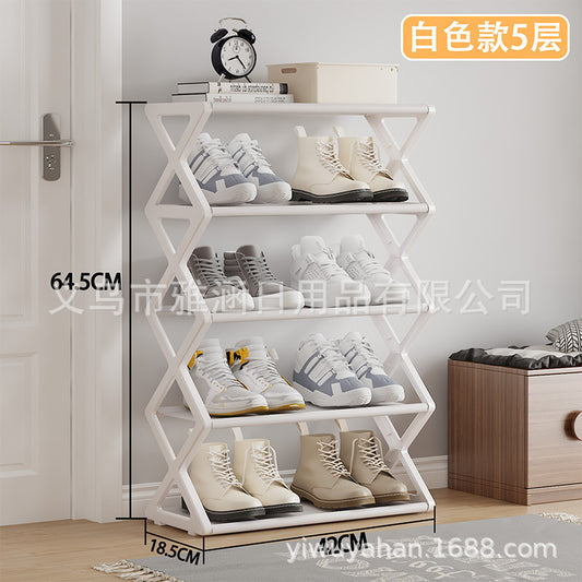 Hot Sale X-type Simple Dust-proof Shoe Rack