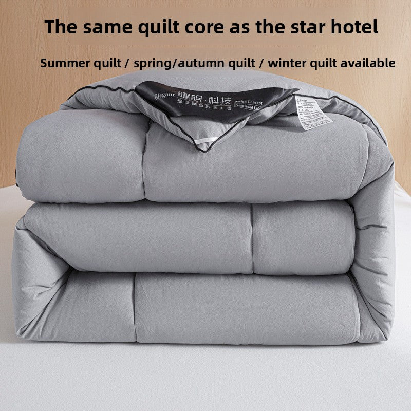 Hotel Style Feather Velvet Quilt