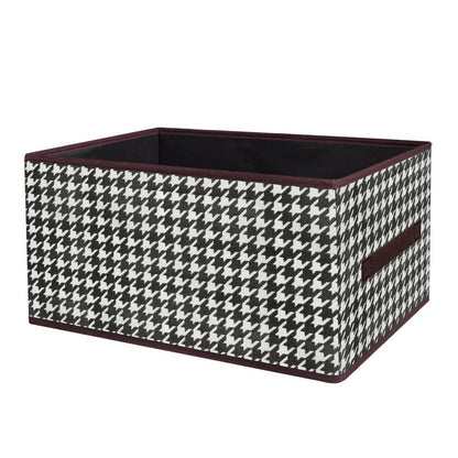 Houndstooth Foldable Storage Box
