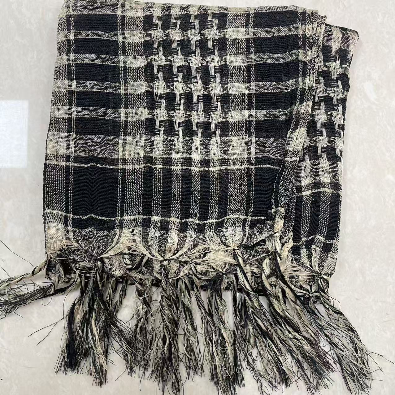 Houndstooth Square Scarf
