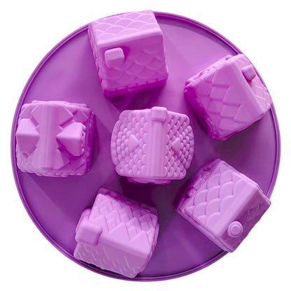 House villa silicone cake mold